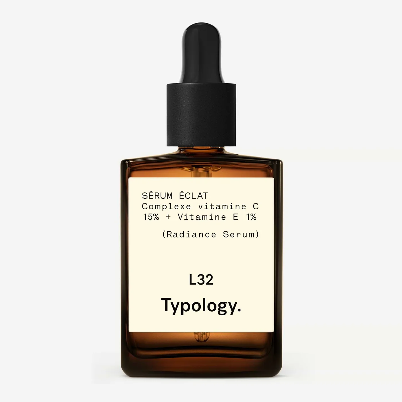Typology L32 Radiance Serum bottle